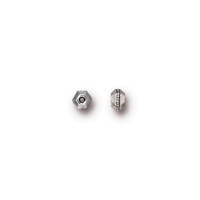 kelliesbeadboutique.com | TierraCast Heishi Faceted 3mm Spacer Bead