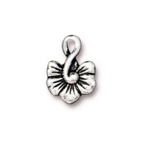 kelliesbeadboutique.com | TierraCast Large Blossom Charm