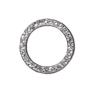 TierraCast Large Hammertone Ring 18.8mm