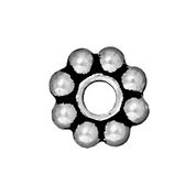 kelliesbeadboutique.com | TierraCast 8mm Large Hole Beaded Spacer