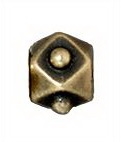 TierraCast Faceted 4mm Cube