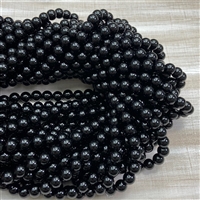 kelliesbeadboutique.com | 8mm Black Onyx Strands