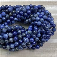 kelliesbeadboutique.com | 8mm Sodalite Strands