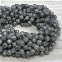 kelliesbeadboutique.com | 10mm Labradorite Round Beads