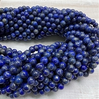 kelliesbeadboutique.com | 6mm Lapis Lazuli Strands
