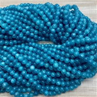 kelliesbeadboutique.com | 6mm Aqua Blue Quartz