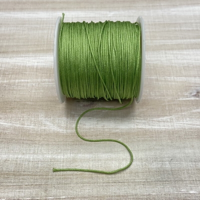 kelliesbeadboutique.com | Chinese Knotting Cord .8mm Grass Green