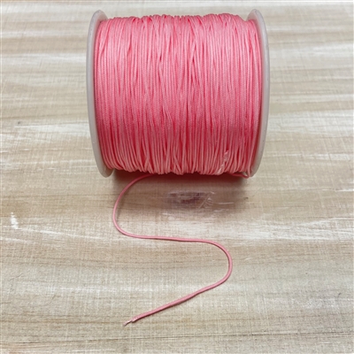 kelliesbeadboutique.com | Chinese Knotting Cord .8mm Pink