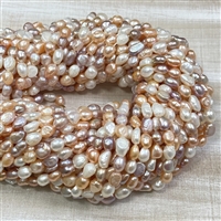 kelliesbeadboutique.com | 6-7mm Mixed Nugget Freshwater Pearls