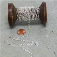 kelliesbeadboutique.com | 4.2mm x 4mm Fine Round Cable Chain