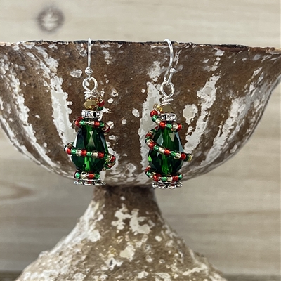 kelliesbeadboutique.com | Christmas Tree Earring Kit