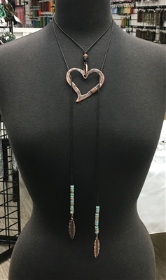 Copper Heart Necklace Kit