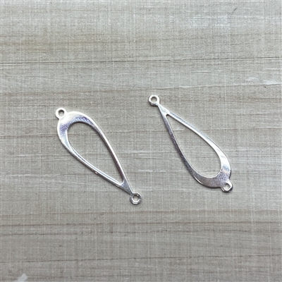 kelliesbeadboutique.com | Long Teardrop Connectors