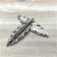 kelliesbeadboutique.com | Feather Charm