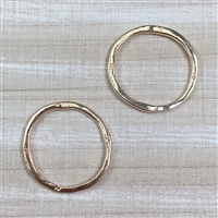 kelliesbeadboutique.com | Rose Gold Hammered Ring