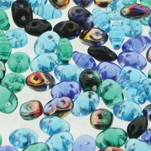 kelliesbeadboutique.com | Moonlit Lagoon Super Duo Beads