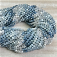 kelliesbeadboutique.com | 4mm Gradient Aquamarine Bead Strands