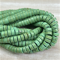 kelliesbeadboutique.com | 5x8mm Magnesite Rondelle Large Hole Beads