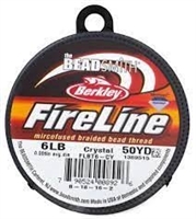 kelliesbeadboutique.com | The Beadsmith Crystal Fireline - 50 yard (6 lb.)