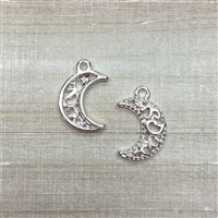 kelliesbeadboutique.com | Crescent Moon Charm