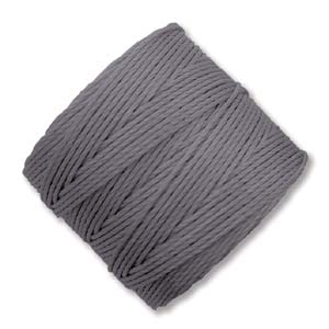 kelliesbeadboutique.com | S-Lon Cording - Grey