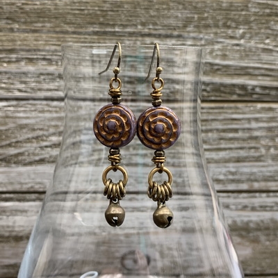 kelliesbeadboutique.com | Sepal Spiral Earring Kit