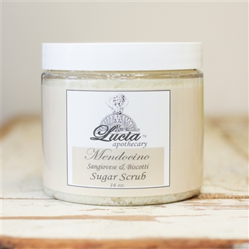 Mendocino - Sangiovese & Biscotti - sugar scrub