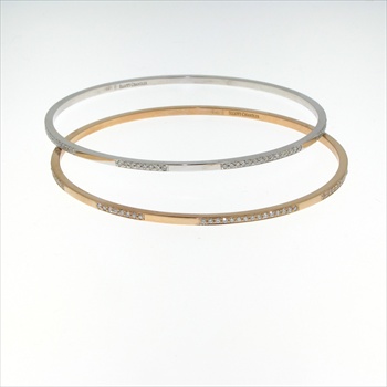 B000002 18k Rose Gold Diamond Bracelet