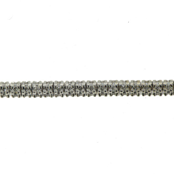 BLD0009 18k White Gold Diamond Bracelet