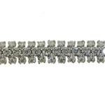 BLD0010 18k White Gold Diamond Bracelet