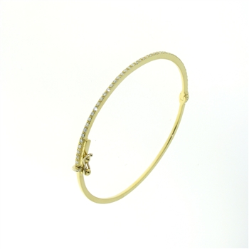 BLD0078 18k Yellow Gold Diamond Bracelet