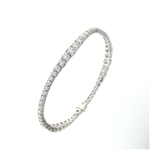 BLD0083 18k White Gold Diamond Bracelet