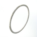 BLD1543 18k White Gold Diamond Bracelet
