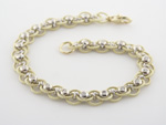 BLD2344 18k Yellow Gold Diamond Bracelet