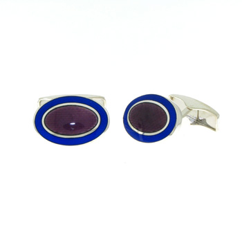 CUF01001 Sterling Silver Cuff Links