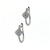 EDC0047 18k White Gold Diamond Earrings