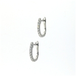 EDC0049 18k White Gold Diamond Earrings