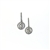 EDC01051 18k White Gold Diamond Earrings