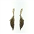 EDC01071 18k Yellow Gold Diamond Earrings