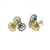 EDP0035 18k Yellow, Rose, & White Gold Diamond Earrings
