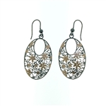 ESP1052 Sterling Silver Drop Earrings