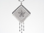 NEC1070 18k White Gold Diamond Necklace