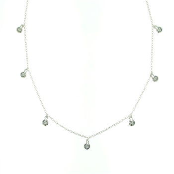 NLS9026 Sterling Silver Necklace