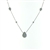 PLD0048 18k White Gold Diamond Necklace