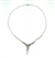 PLD0056 18k White Gold Diamond Necklace