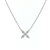 PLD0059 18k White Gold Diamond Necklace