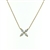 PLD0060 18k Rose Gold Diamond Necklace