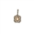 PLD01028 18k Rose Gold Diamond Pendant