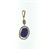 PLD01211 18k Yellow Gold Diamond Agate Pendant