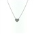 PLD01426 18k White Gold Diamond Necklace